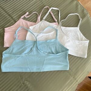 Fruit of the Loom Signature Sports Bras - Pink, White, Blue